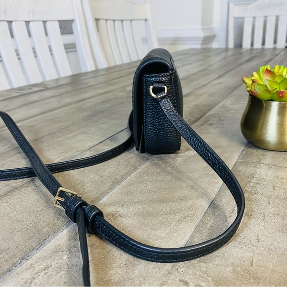 Marc Jacobs the Groove Leather Mini Messenger Crossbody Bag Black - Picture 4 of 8